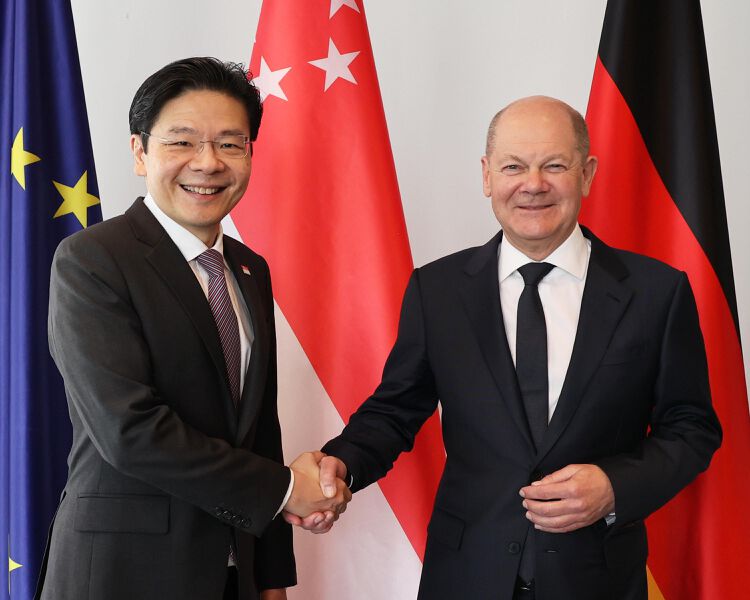 TTWTO VCCI - Singapore, Germany upgrade relations to Strategic Partnership